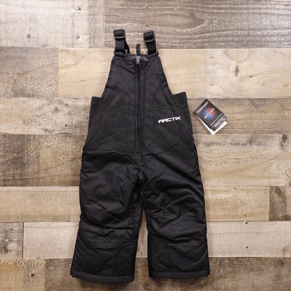 Arctix snow overall bib infants 18 months black NEW NWT
